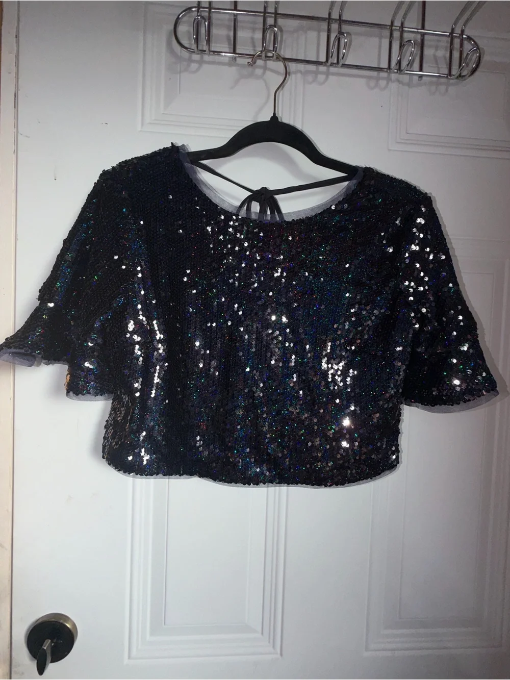 Lulus black sequin
